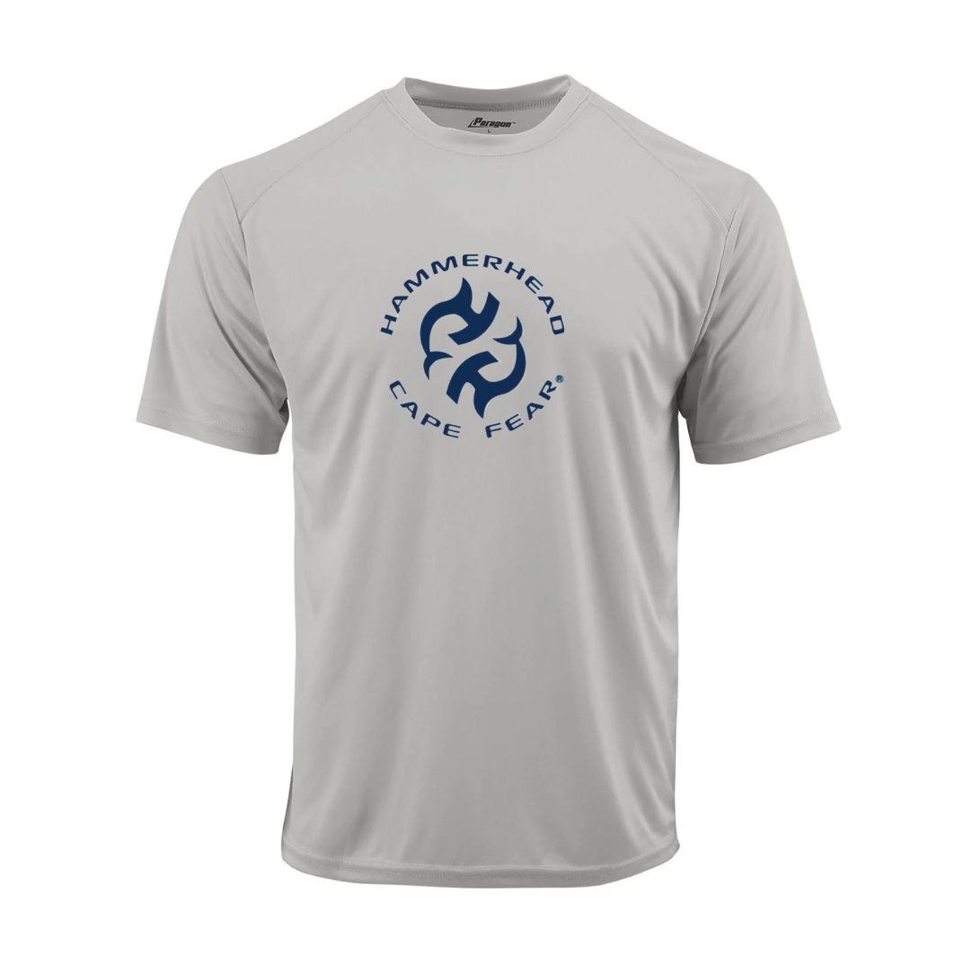 Zen Shark Dri Fit Sport T-Shirt, Aluminum