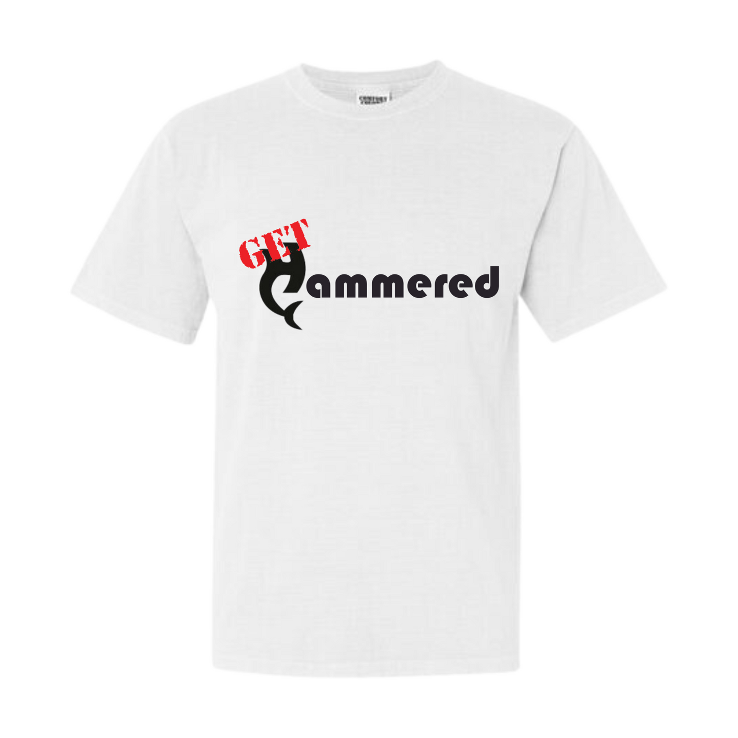 Get Hammered T-Shirt, White